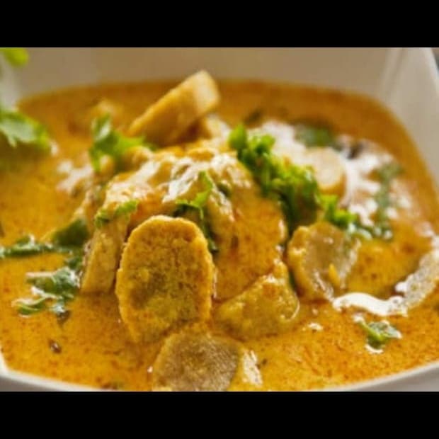 Gatte ke Sabzi - Indian Besan Curry